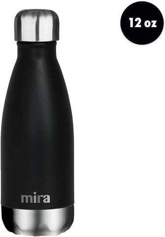 12 Oz Stainless Steel Vacuum Insulated Water Bottle Zen fit