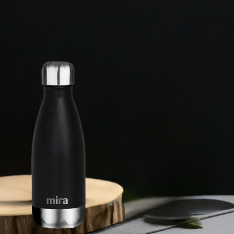 12 Oz Stainless Steel Vacuum Insulated Water Bottle Zen fit