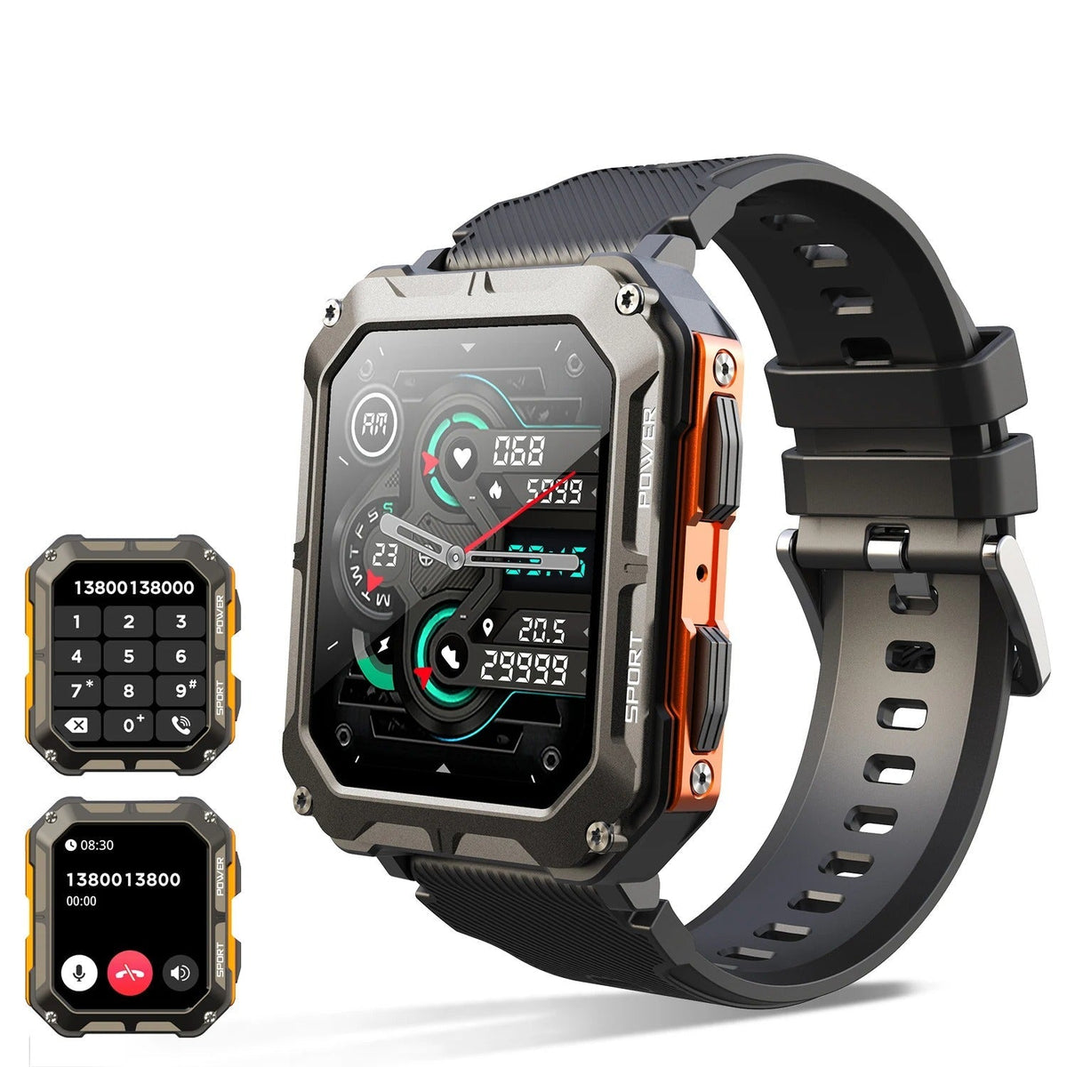 Rugged Galaxy-Inspired Smartwatch for Active Lifestyles
