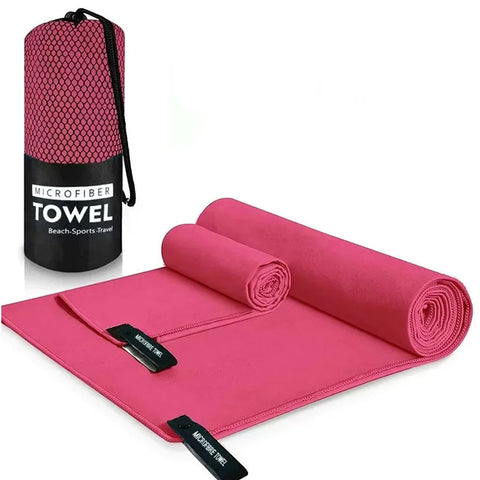 Fast Dry Sports Towel – Super Absorbent, Ultra-Soft Travel Washcloth for Gym, Swimming, Running, Fitness, and Outdoor Adventures