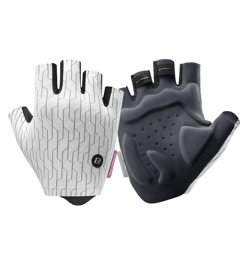 Breathable Shock-Absorbing Cycling Gloves – Thickened Palm Pads, MTB Road Bike Gloves for Comfortable Outdoor Sports