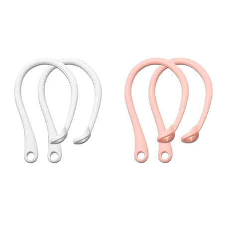 Anti-Fall Silicone Sports Earhooks – Secure Bluetooth Earphone Protector for AirPods, Wireless Earbuds & Active Lifestyles